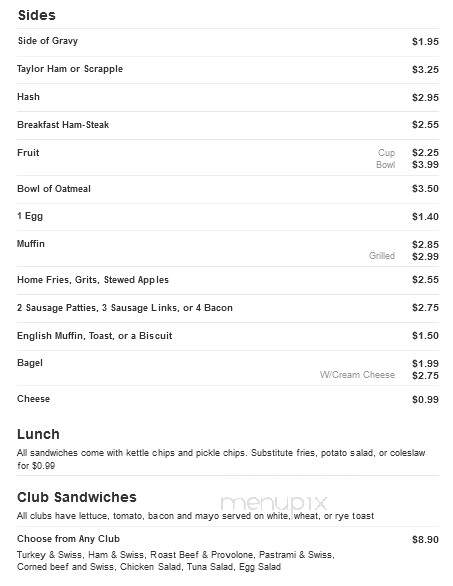 Joey's Cafe - Port St Lucie, FL menu_pic