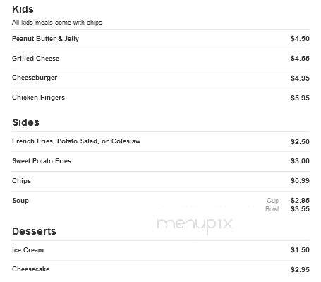 Joey's Cafe - Port St Lucie, FL menu_pic