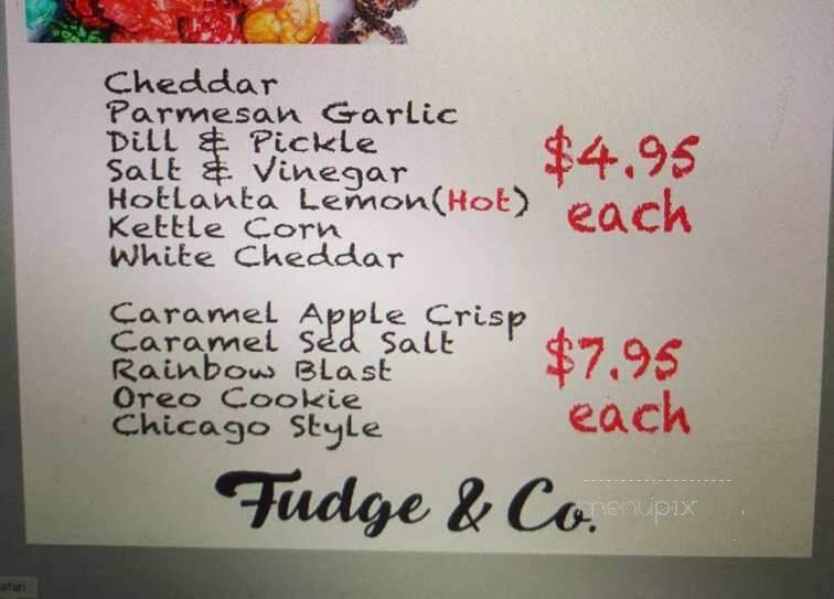 Bavarian Chocolatier and Fudge Shop - Ellijay, GA menu_pic