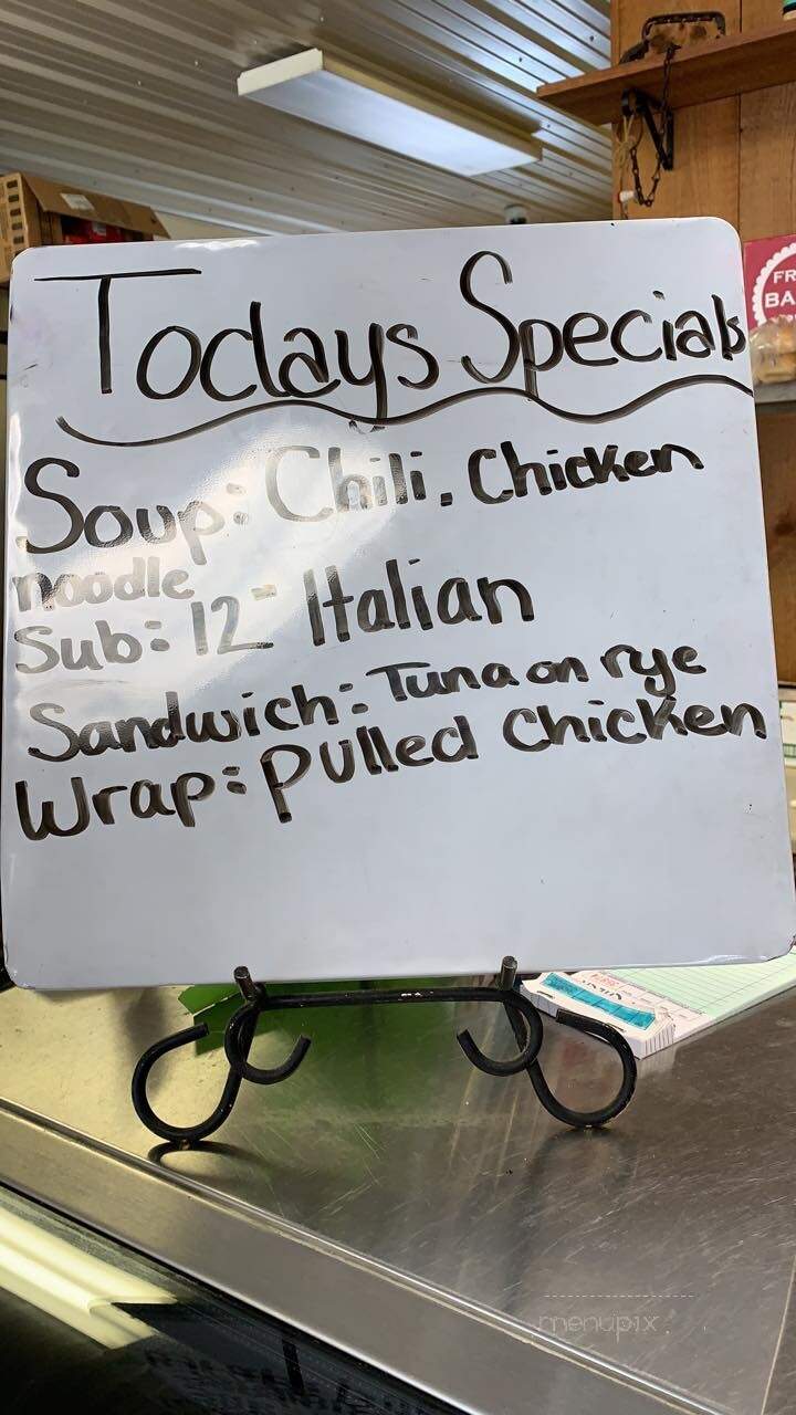 Dream Cream Cafe - Elkland, PA menu_pic