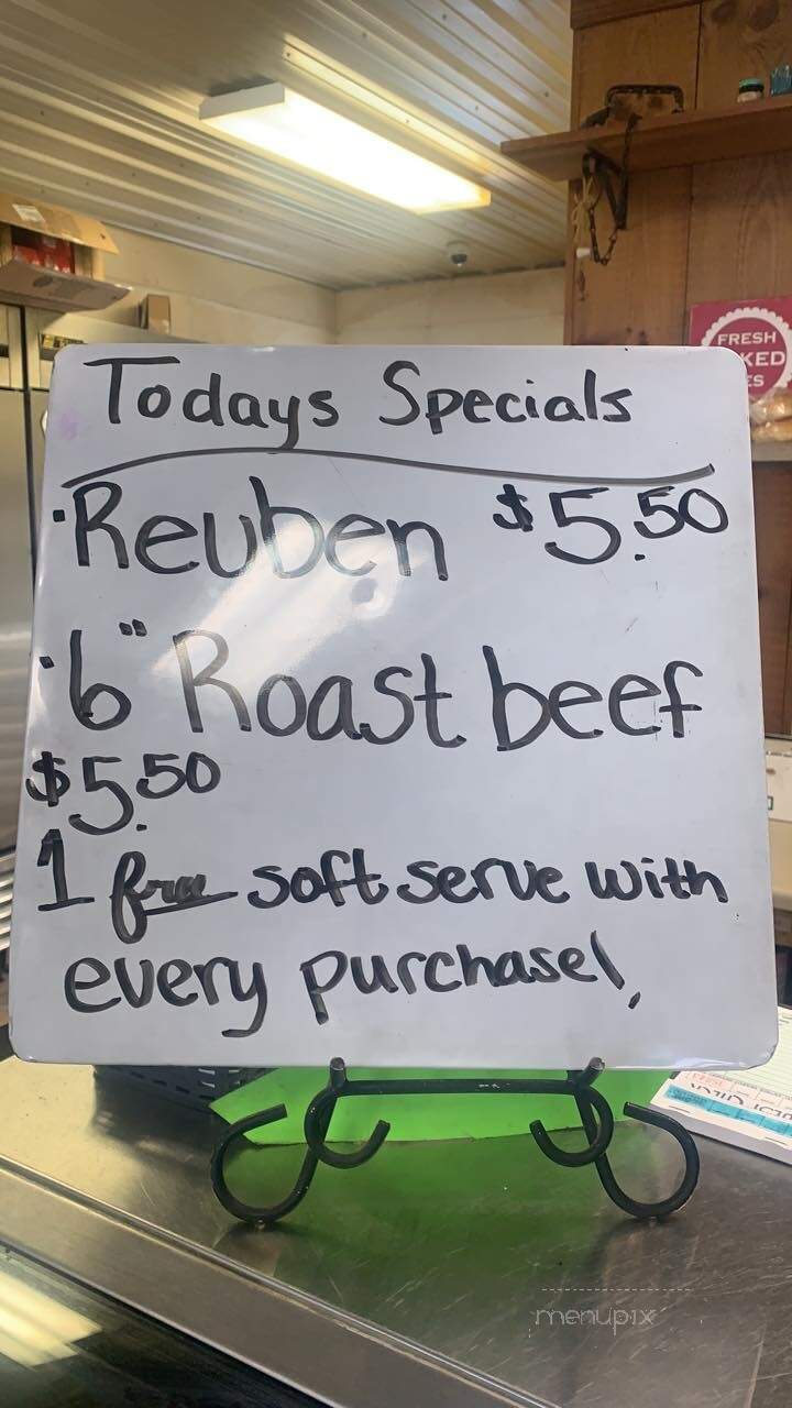 Dream Cream Cafe - Elkland, PA menu_pic