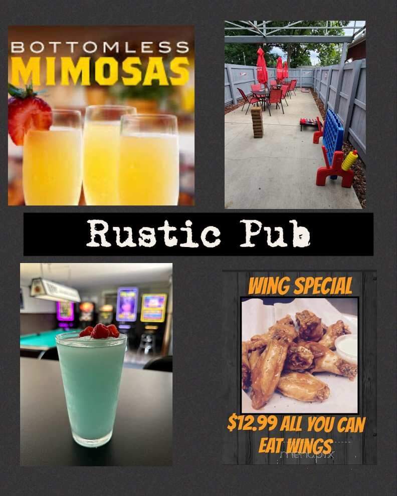 The Rustic Pub - Delavan, WI menu_pic