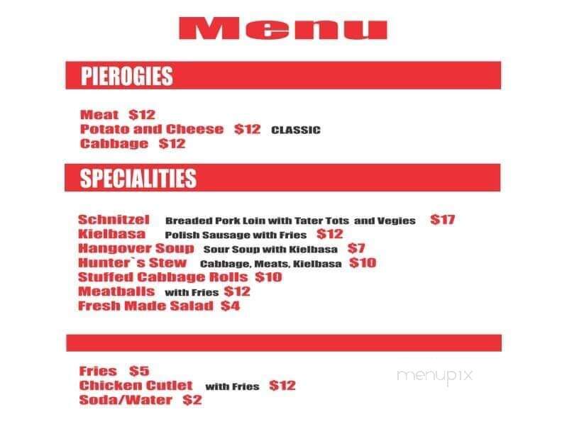 Taste of Poland Food Truck - Sarasota, FL menu_pic