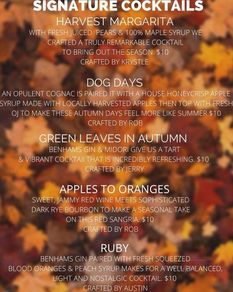 West 34 - Youngstown, OH menu_pic