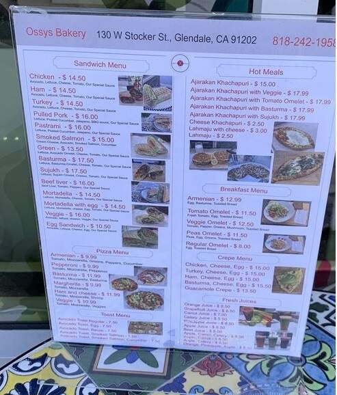 Ossys Bakery - Glendale, CA