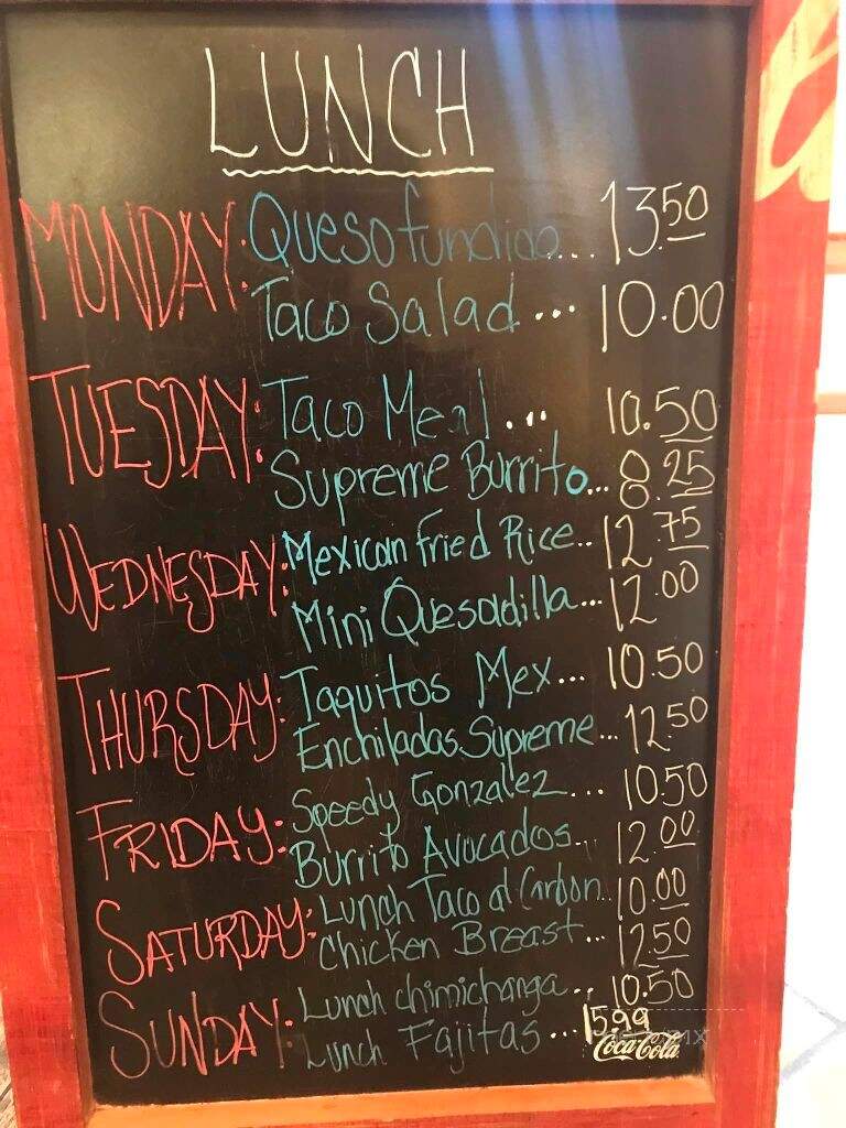 Avocado's - Monticello, AR menu_pic
