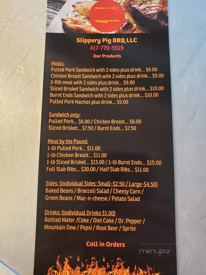 Slippery Pig BBQ - Buffalo, MO