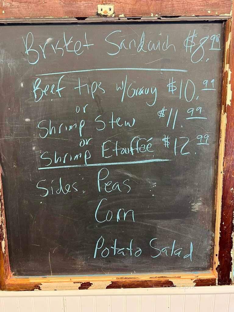 Cajun Corner Cafe - Saint Martinville, LA menu_pic