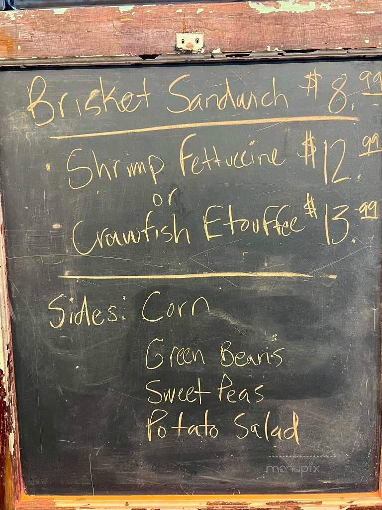 Cajun Corner Cafe - Saint Martinville, LA menu_pic