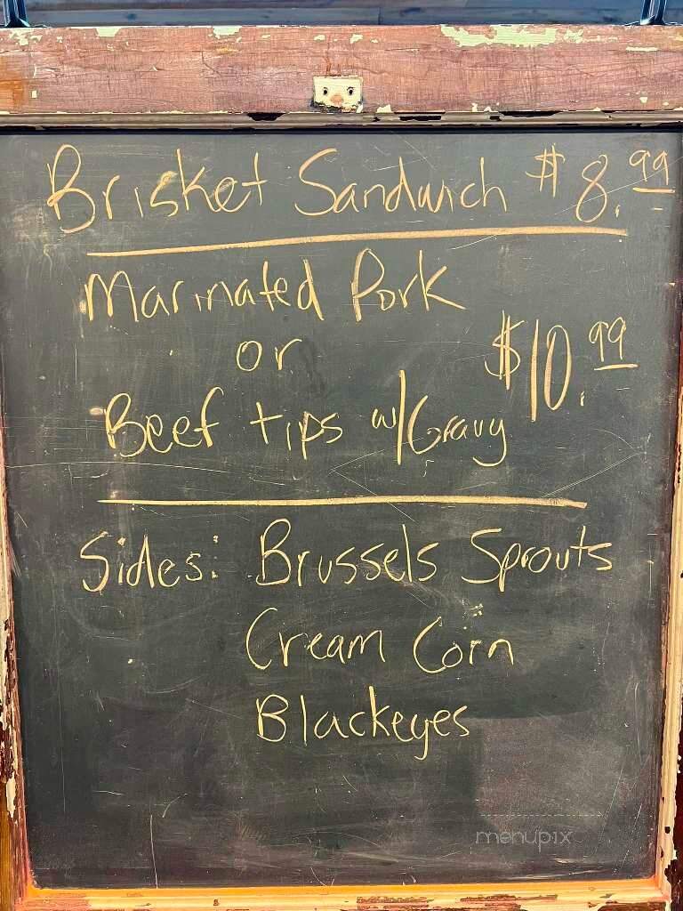 Cajun Corner Cafe - Saint Martinville, LA menu_pic