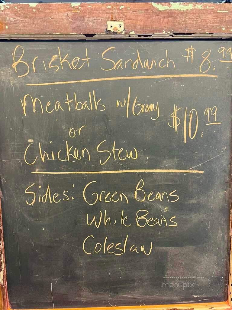 Cajun Corner Cafe - Saint Martinville, LA menu_pic