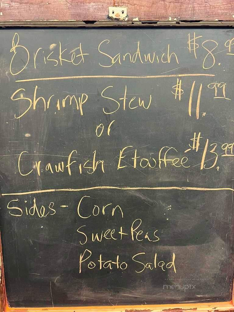 Cajun Corner Cafe - Saint Martinville, LA menu_pic