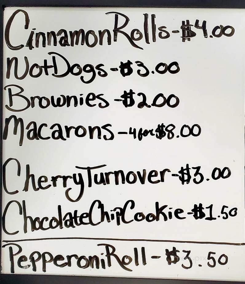 Casey's Cakes & Cookies - Charleston, WV menu_pic