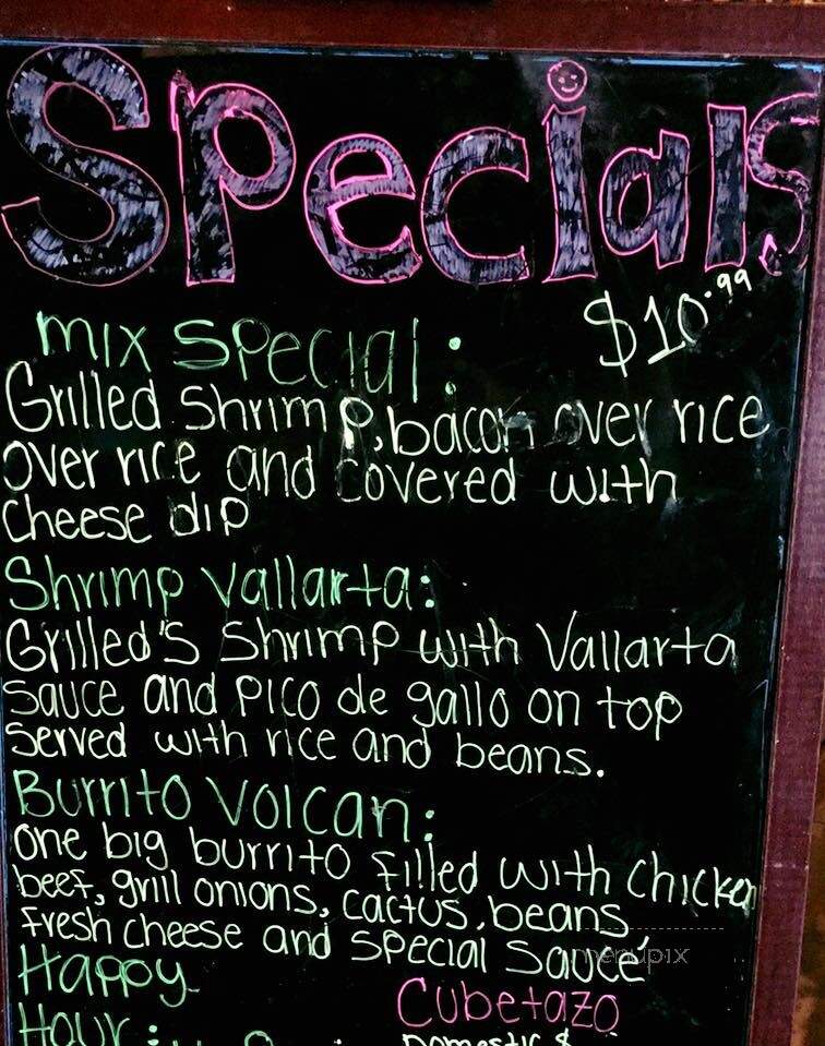 Patron - Conway, AR menu_pic