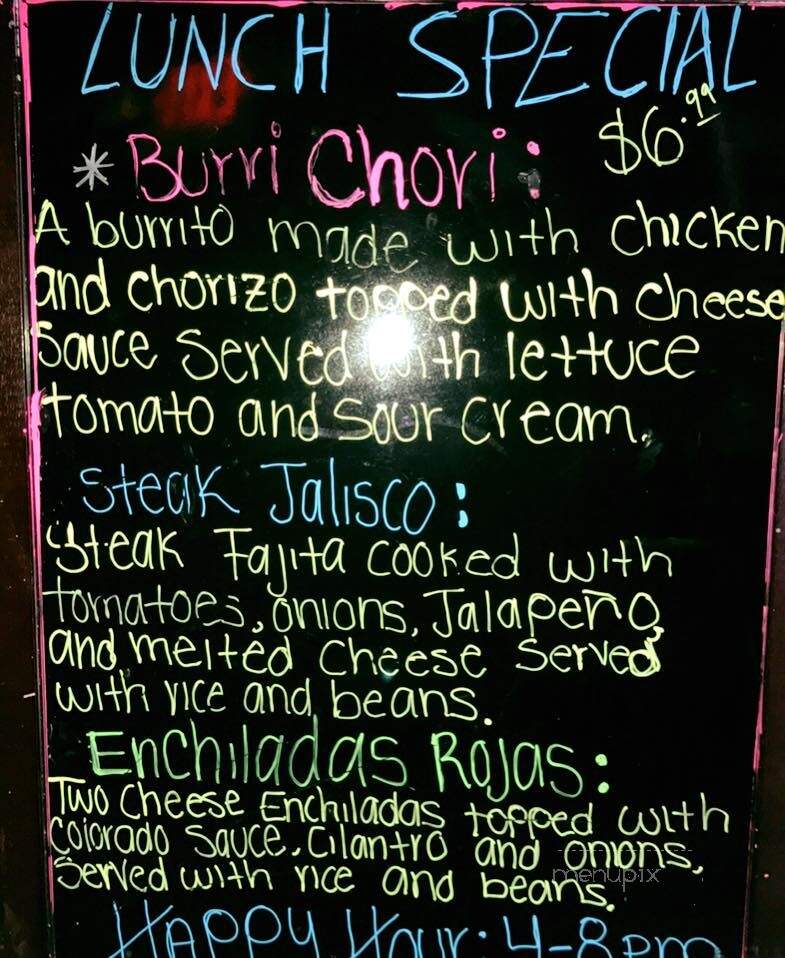 Patron - Conway, AR menu_pic