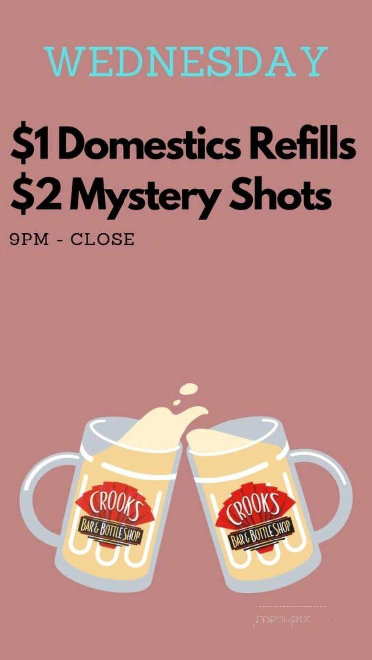 Crooks Club - Crookston, MN menu_pic