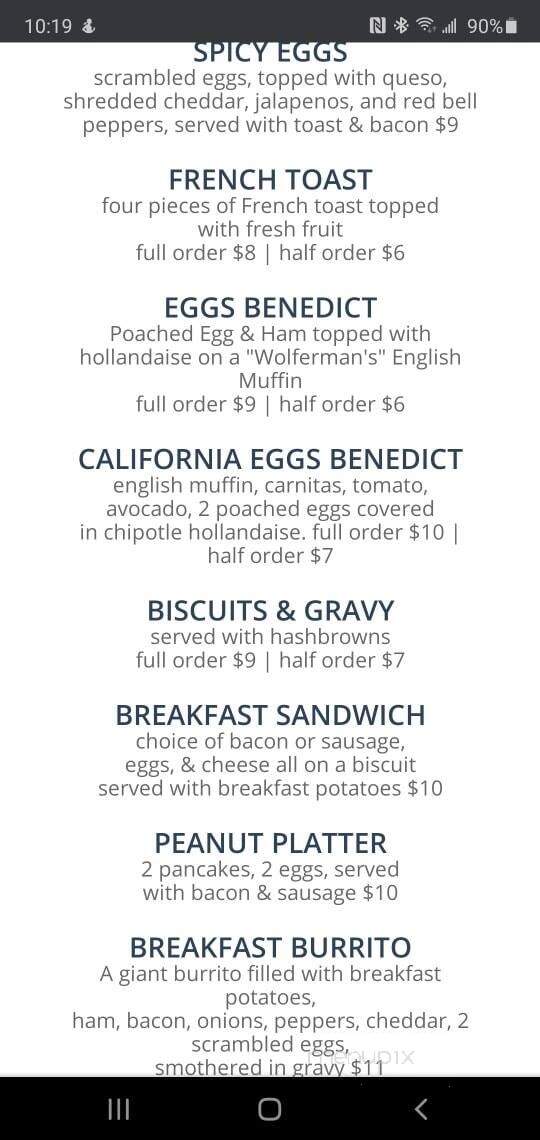 The Peanut - Kansas City, MO menu_pic