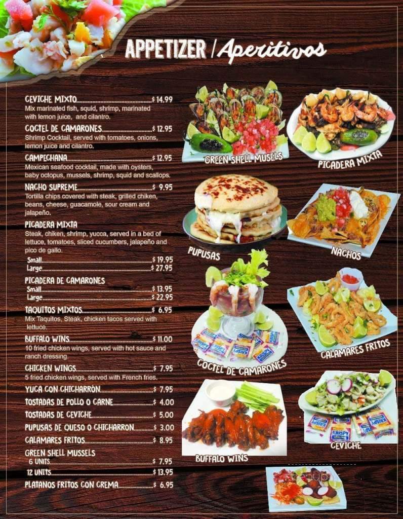 Mi Gran Mariachi - Glenn Dale, MD menu_pic