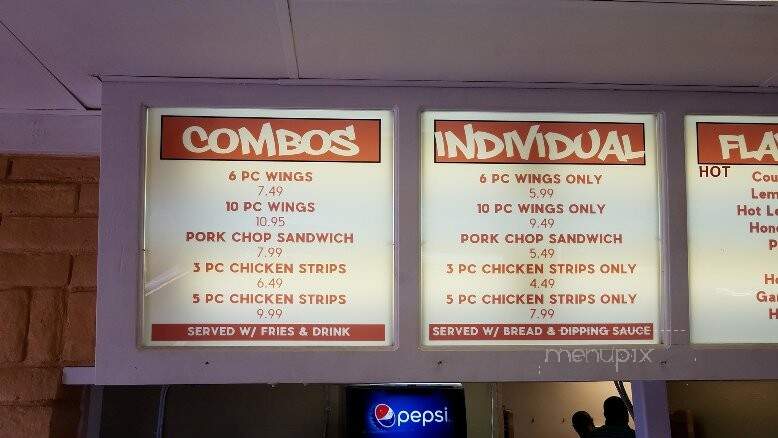 Wings On Tha Run - Jacksonville, AR menu_pic