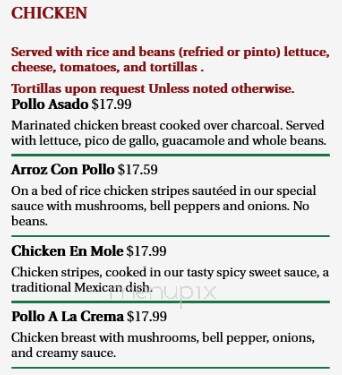 Casa Cortes Mexican Restaurant - Dacono, CO menu_pic