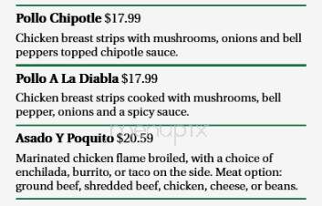 Casa Cortes Mexican Restaurant - Dacono, CO menu_pic