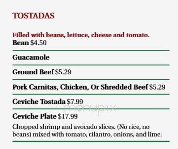 Casa Cortes Mexican Restaurant - Dacono, CO menu_pic
