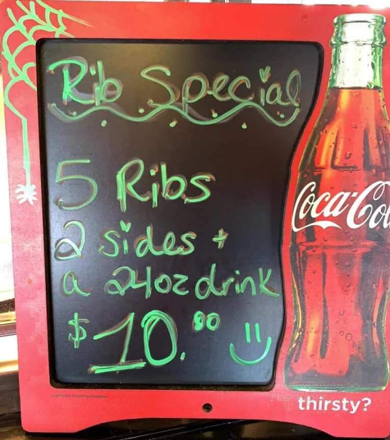 Touch Down Barbeque - Artesia, NM menu_pic