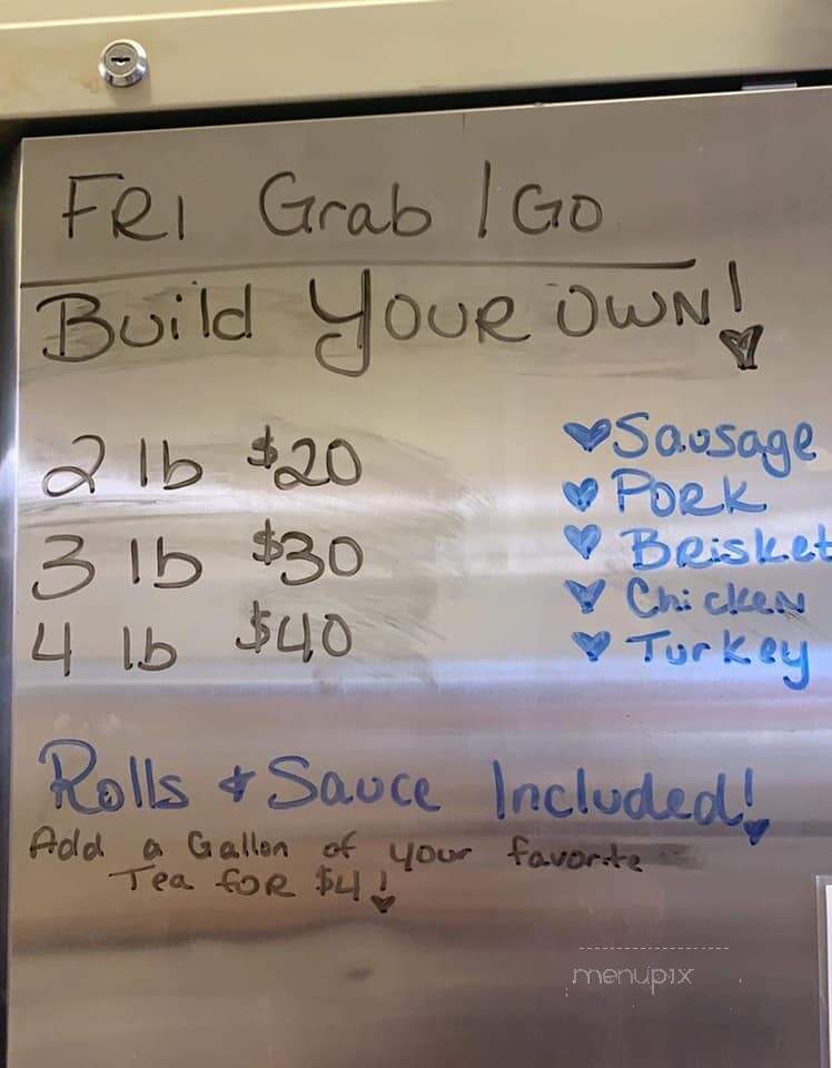 Touch Down Barbeque - Artesia, NM menu_pic