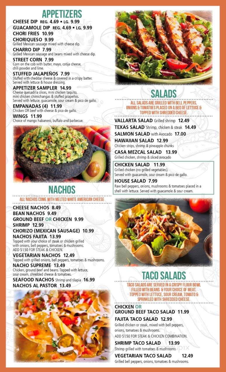 Casa Mezcal - Elkton, MD menu_pic