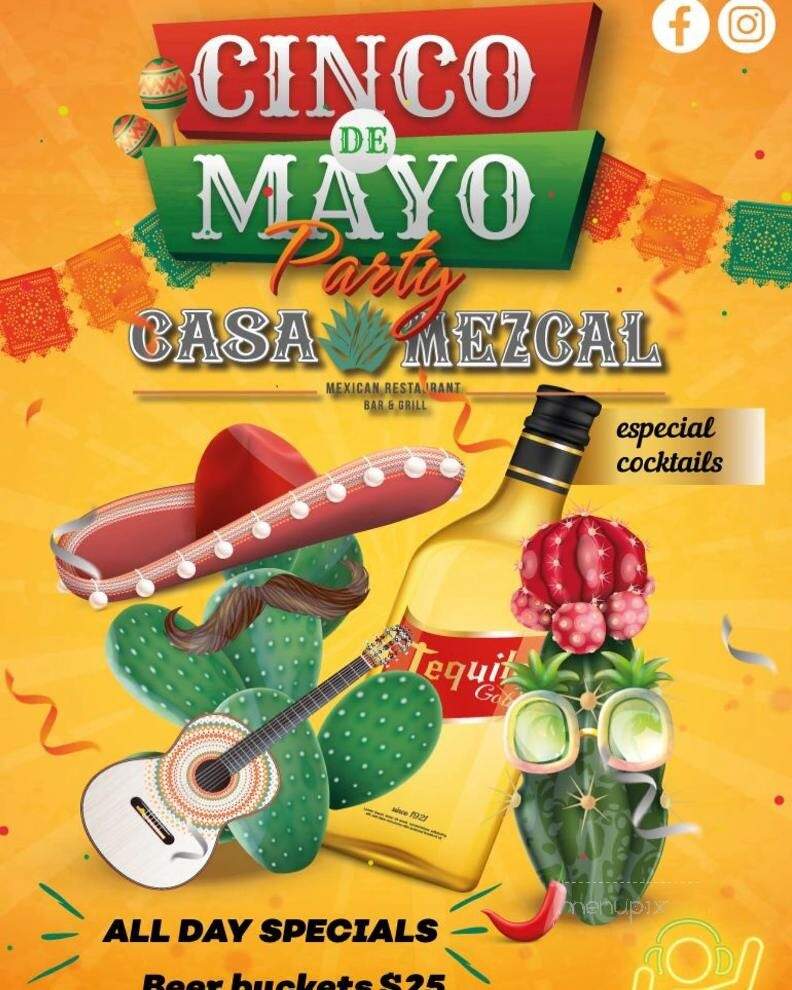 Casa Mezcal - Elkton, MD menu_pic