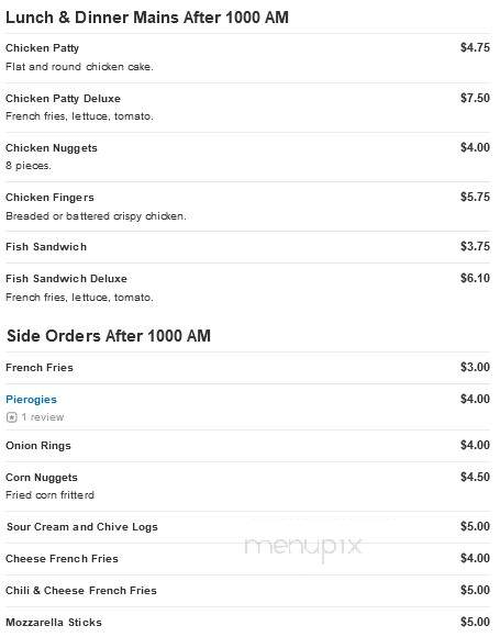 Pete's Hot Dog Shop - Bethlehem, PA menu_pic