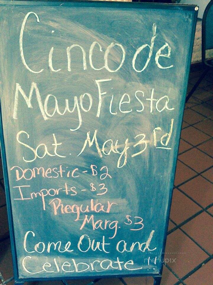 La Estancia - Red Bay, AL menu_pic