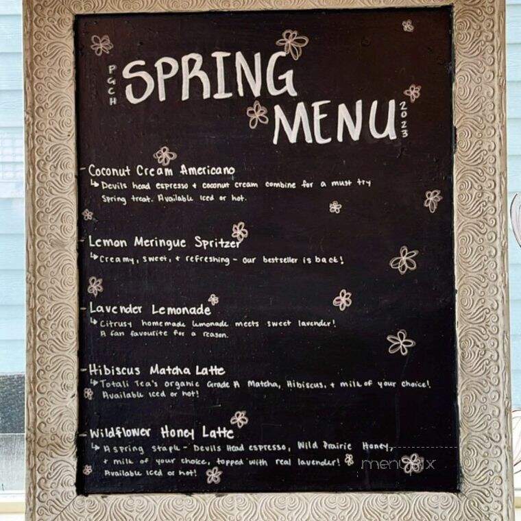 Prairie Grounds Coffee House - Langdon, AB menu_pic
