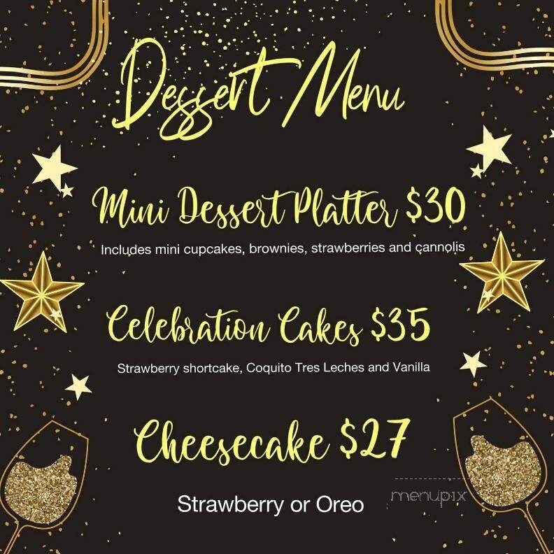 Cakes by Sonia - Bridgeport, CT menu_pic