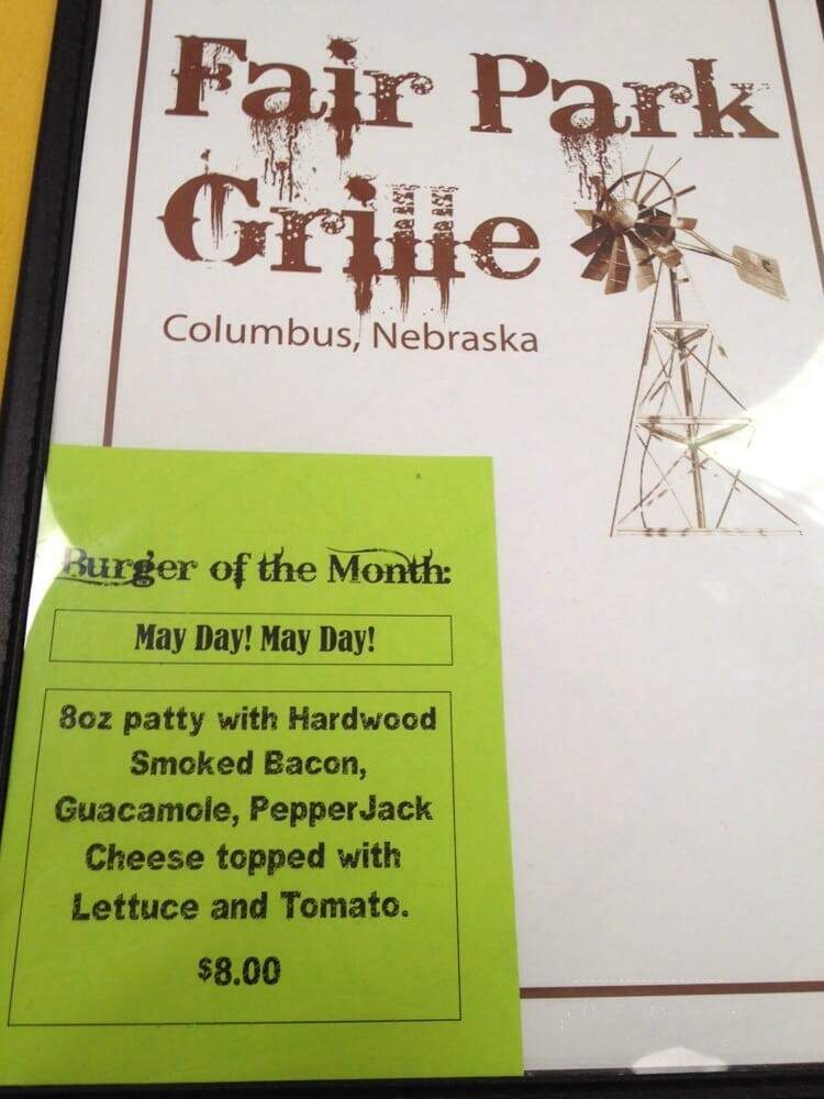 Fair Park Grille - Columbus, NE menu_pic