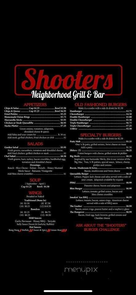 Shooter's Neighborhood Grill and Bar - Frontenac, KS