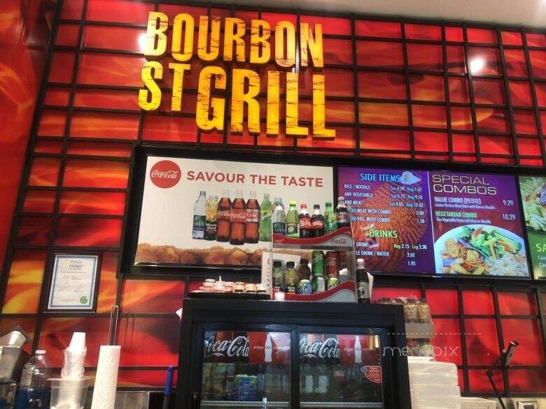 Bourbon St Grill - West Vancouver, BC menu_pic