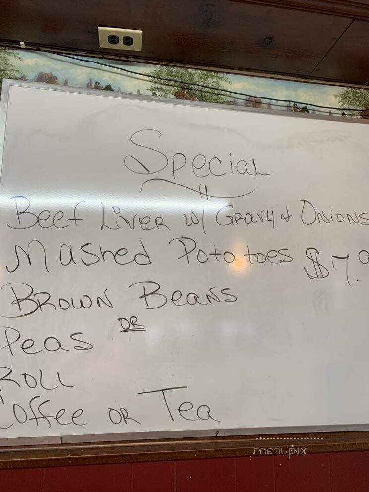 Mawmaw's Kitchen - Owenton, KY menu_pic