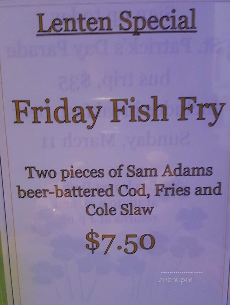 Duffy's Den - Detroit, MI menu_pic