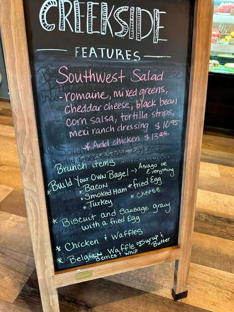 Creekside Cafe & Market - Hayes, VA menu_pic