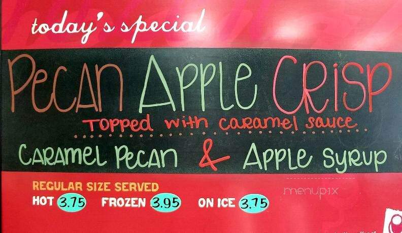 Wired Coffee Bar - Willard, OH menu_pic