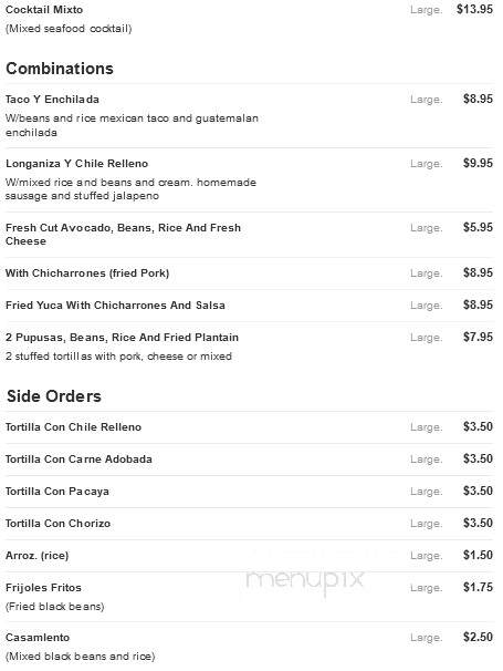 Mi Tierra - Hobbs, NM menu_pic