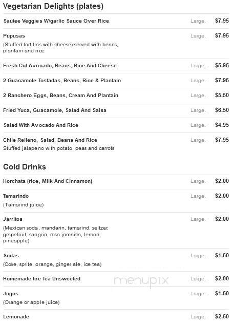 Mi Tierra - Hobbs, NM menu_pic