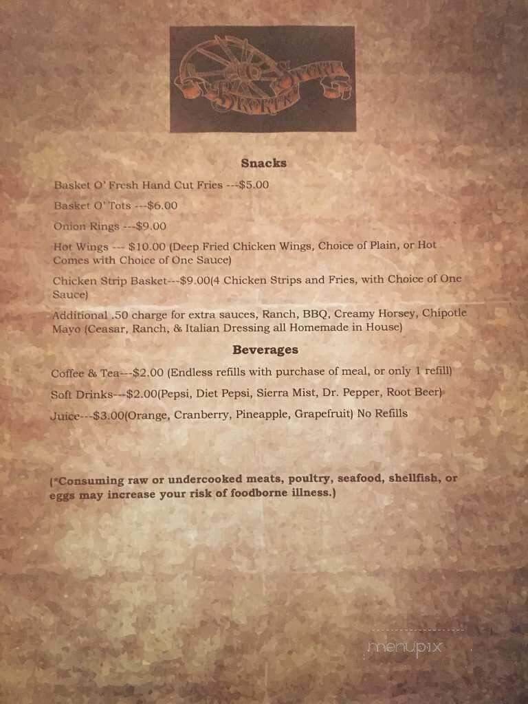 Broken Spoke - Lexington, OK menu_pic