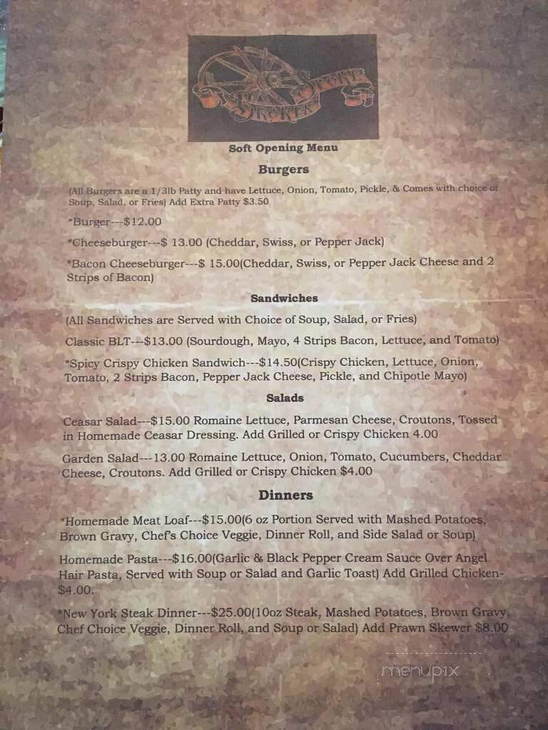 Broken Spoke - Lexington, OK menu_pic