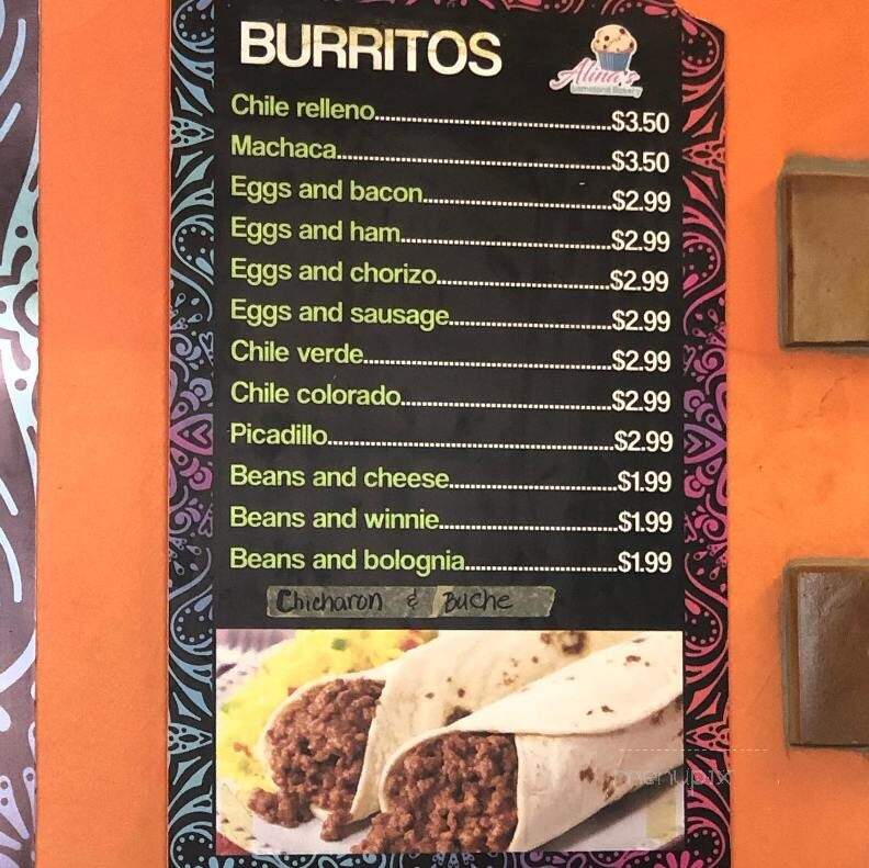 Lomaland Bakery - El Paso, TX menu_pic