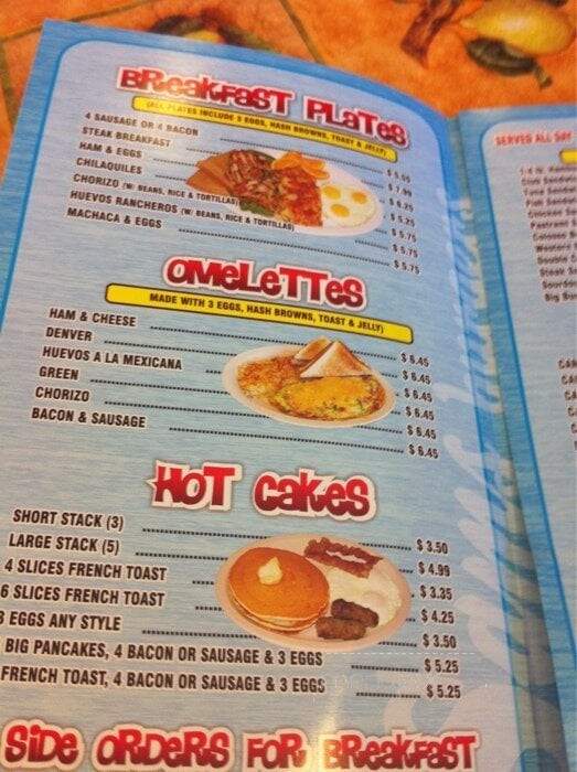 Sam's Burgers - Norwalk, CA menu_pic