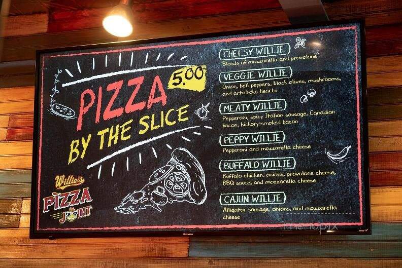 Willie's Pizza Joint - New Orleans, LA menu_pic