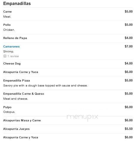 Antojos Boricuas - Kissimmee, FL menu_pic
