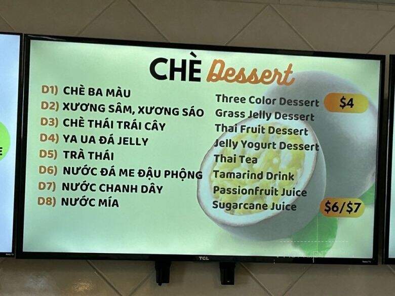 Saigon Deli - Arlington, TX menu_pic